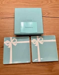 Tiffany & Co Blue Bow Dessert With Box Set Of 2 Square Plates 14CM New. Price: $139.00.
