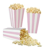 Xiehe 24 Pack Striped Popcorn Boxes - Carnival Parties Mini Paper Pink New. Price: $14.50.