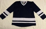 Unlc Classic Blank Hockey Jersey Stitched Mesh Blue White Used. Price: $14.99.