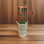 Christmas Tartan Hot/cold Cups 24 Party Solutions 1998 New. Price: $14.99.