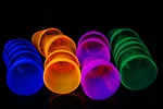 Assorted Neon Fluorescent Blacklight Reactive 9OZ Party Cups Glow 100CT New. Price: $34.95.