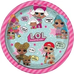 Unique Party 79115 - 23CM Lol Surprise Paper Plates, Pack Of 8 New. Price: $7.29.