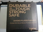 Jayour Kids Porcelain Plates With Anti-slip Silicone Sleeves Microwave And Dish New. Price: $34.99.
