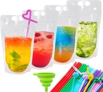 100 Pcs Reusable Juice Pouches For Adults, Heavy Duty Plastic Smoothie Bags With New. Price: $25.59.