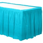 Amscan Caribbean Blue Plastic Table Skirts 4.26M X 73CM- 1 Pc, 77025-54 New. Price: $6.51.