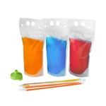 Crystal Lemon 100PCS Reclosable Alcohol Pouches With Straws & Funnel, Leakp... New. Price: $28.85.