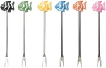 Cork Pops Stainless Steel 6 Inch Tropical Fish Cocktail Pick Set Of New. Price: $15.99.