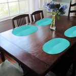 Cait Chapman Home Collection Oval Braided Woven Polypropylene Plastic Placemats New. Price: $8.00.