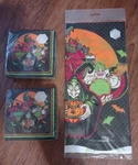 Disney Halloween Villains Haunted Party Decoration 2 Pkgs Napkins, 1 Tablecover New. Price: $10.99.