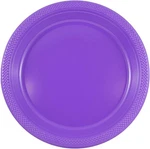 Jam Paper Round Plastic Party Plates - Medium 9 Inch Purple 200/BOX New. Price: $91.29.