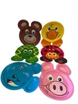 45 Ct Hefty Zoo Pals Plates Assorted Designs New. Price: $24.99.