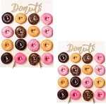 Xigui 2 Pack Donut Wall Display Stand For Party, Wedding, Event, Brown New. Price: $22.98.