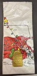 Vintage Hallmark Christmas Peanuts Paper Table Cloth 60 X 102 Snoopy Sealed New. Price: $14.00.
