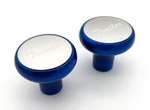 Blue Deluxe Air Valve Knobs - Tractor/trailer Peterbilt Kenworth Freightliner New. Price: $59.99.