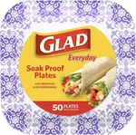 Square Disposable Paper Plates For All Occasions Soak Proof, Cut Microw New. Price: $26.76.