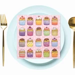 20PK Ti-flair Napkins Square Happy Birthday Parties Party Fun New. Price: $5.99.
