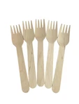 100 Count Kingseal Disposable Birch Wood Cutlery Forks, Biodegradable And E... New. Price: $13.81.