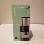 Soma Brew Bottle Hot And Cold Coffee Tea Doube-wall Glass 12OZ 335ML Open. Price: $19.99.