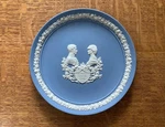 Wedgwood Jasper Royal Birth Plate Ca. 1982 Used. Price: $30.80.
