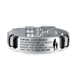 Yothiwad To My Son Bracelet 9 Inch, Love Mom-always Remember You ... New. Price: $17.57.