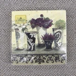 Cypress Home 20 Pack Luncheon Napkins Jardin Botanique Katheryn White Floral New. Price: $8.99.