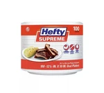 Hefty Supreme Foam Oval Platters 12.5"X10" 100 Ct Party Trays New. Price: $29.98.