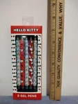 Hello Kitty 5 Gel Pens By Sanrio Co. 2024 - Hk Classic Red / Item# SA189 New. Price: $11.99.