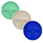 Usa Food Grade Silicone Baby/toddler Suction Plates With Plastic Lids, 3 Pack New. Price: $9.99.