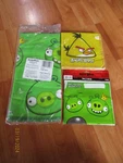 Angry Birds Party Supplies 4PC Lot Of 2011 Multi-color Nos New. Price: $42.99.