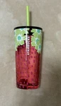 Starbucks Summer 2022 Strawberry Glass 18 Oz Tumbler New. Price: $19.99.