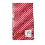 Sophistiplate Scarlet Red & Gold Everyday 20 Triple-ply Paper Hostess Napkins New. Price: $8.99.