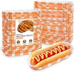 Ocmoiy 300 Pcs Paper Hot Dog Trays Disposable For Party And Bbq, Food Serving New. Price: $17.99.