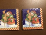 C.r. Gibson Christmas Beverage Napkins Snow Friends 32 New. Price: $11.20.