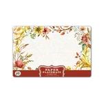 Michel Design Works Autumn Fall Leaves And Flowers Paper Placemats 25 Sheet Pad New. Price: $19.99.