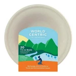 Wheat Straw Bowls 20 Count(case Of 12) By World Centric New. Price: $43.57.