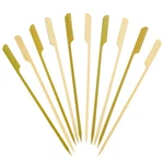 Gusto 100 Pack 7 Inch Wooden Paddle Picks, Bamboo Skewers - Toothpicks For ... New. Price: $10.46.