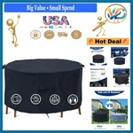 74-INCH Waterproof Round Patio Furniture Cover Outdoor Table Fire Pit Black New. Price: $38.98.