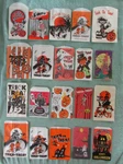 20 Vintage Halloween Paper Trick Or Treat Candy Bag Lot Haunted House Castle Jol Used. Price: $22.00.