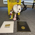 Mighty Jaxx Felix The Cat Jason Freeny Dissected Figure New Open Box Coa Used. Price: $275.00.