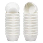 Caperci 500 Count Mini Cupcake Liners White Muffin Greaseproof No Smel... New. Price: $13.06.