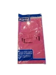 54" X 108" Tablecloth Rectangular, Plastic Disposable Cover, Pink New. Price: $8.99.