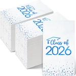 200PCS Class Of 2026 Graduation Napkins, Disposable Congrats Cocktail New. Price: $40.99.