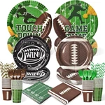 300 Pcs Football Plates And Napkins Tableware Sets (serve 50), Foot... Fast Ship New. Price: $21.99.