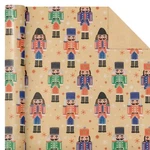 Wrapaholic Kraft Christmas Wrapping Paper Roll (pack Of 1), Nutcracker New. Price: $7.29.