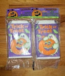 Vintage Halloween Unique Trick Or Treat Paper Bags Ghost With Pumpkin 40CT X2 New. Price: $12.00.