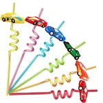 24 Party Favors Reusable Drinking Straws For Kids Boys Wheel... New. Price: $22.22.