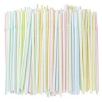 200 Pack 8.5" High Flexible Plastic Straws,bendable Disposable Drinking Str... New. Price: $18.36.