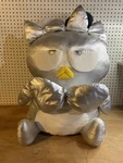 Rare Giant Silver Badtz Maru 36 Tall Sanrio Plush Y2K Vintage Hello Kitty Used. Price: $249.95.