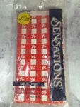Vintage Sensations Checkered Tablecover 54 X 108 Inch 2-PLY Tissue Poly Open. Price: $15.00.