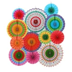 Fiesta Party Supply Kit Mexican Paper Fan Birthday Taco Night Decor New. Price: $27.93.
